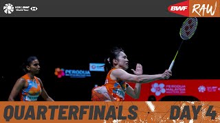 PERODUA Malaysia Masters 2024  Day 4  Court 2  Quarterfinals  Session 2 [upl. by Talmud]