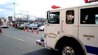 St Leonard Vol Fire Dept in Parade 2010 [upl. by Rubliw]