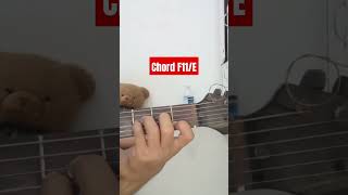 Chord F11E guitar [upl. by Ahsoym156]