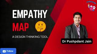 Empathy Map  Design Thinking Tool  empathy design designthinking designthinkingapproach ui [upl. by Livvyy]