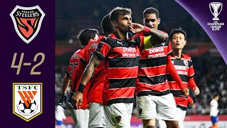 Brilliant free kick goal  Pohang KOR  Shandong CHN  Highlights  AFC Champions League Elite™ [upl. by Saref]