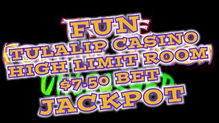 TRIPLE FORTUNE DRAGON UNLEASHED FUN  Tulalip Casino High Limit Room 750 Bet JACKPOT [upl. by Nniuq]