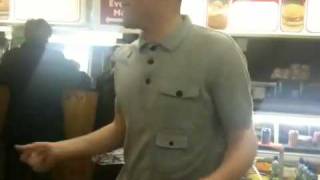 Daft Ryan Dancing in Best Kebab Glasgow [upl. by Manwell]