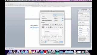 Format Appellate Brief using Mac Table of Contents and Pagination 1 [upl. by Maribeth]