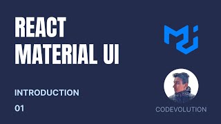 React Material UI Tutorial  1  Introduction [upl. by Akenal]