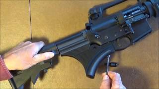 LedgeGrip Assembly Video featureless AR15 grip for California [upl. by Rebhun]