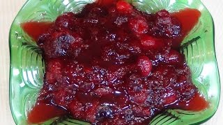 Cranberry Bourbon Relish [upl. by Lessard]