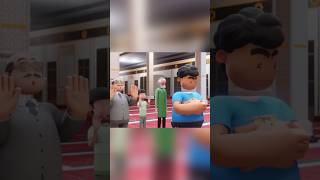 রাহাত যখন ইমামতি করে trending shorts shortcartoon islam islamic [upl. by Sillyrama182]