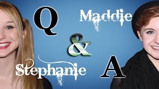 BIG BOWL OF QUESTIONS V  Maddie and Stephanie  QampA [upl. by Conlan]