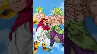 broly dbz vs broly dbs who is strongest [upl. by Urissa]