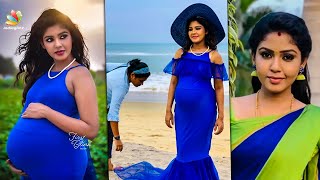 Aww Hema Rajs Pregnancy Photoshoot  Pandian Stores Meena Kathir Mullai Vijay TV  Tamil News [upl. by Narod246]