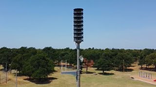 Whelen WPS2808 Tornado Siren Test Oklahoma City OK [upl. by Ekaj]