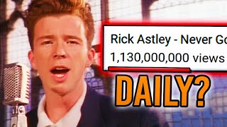 How Many People Get Rick Rolled EVERY DAY [upl. by Atsev]