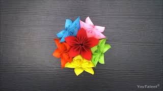 How to make DIY Kusudama Flower [upl. by Aniat]