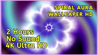 Abstract background video loop for 2 Hours  Mandala art wallpaper screensaver4k [upl. by Ocinom]