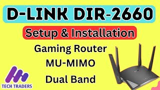 D Link DIR 2660  How To Configure D Link Wifi Router In Hindi [upl. by Clauddetta386]