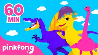 Kumpulan Lagu Dinosaurus  Elasmosaurus dan Pachycephalosaurus  Lagu Anak  Pinkfong Baby Shark [upl. by Ramor942]