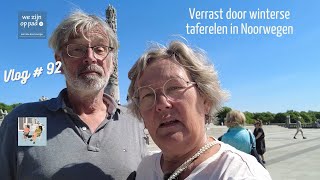 Vlog 92 Verrast door winterse taferelen in Noorwegen [upl. by Dilaw]