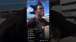 Fcg Heem Opp El Snappo Acting A Fool Infront Of Police On The Highway🤦‍♂️ALMOST GETS SHOT [upl. by Hanae]