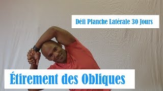 Défi Planche Latérale 30 Jours  Étirement des Obliques Par Nicolas Mbog [upl. by Pagas]