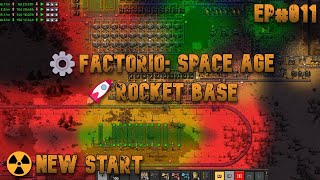 🔴LIVE🚀Rocket Base  ⚙️Factorio Space Age  🎮Lets Play Ep11 [upl. by Savina]