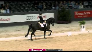 TopTalent Dressage amazone Maxime van der vlist wint Kür op muziek ZZL op Indoor Brabant [upl. by Eyram]