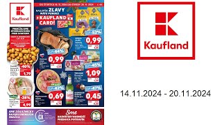 Kaufland leták SK  14112024  20112024 [upl. by Adnana]