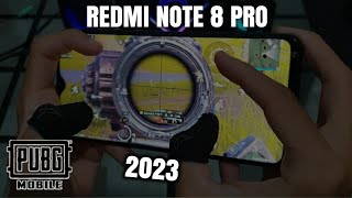 Redmi Note 8 Pro 2023 PUBG Test Full Handcam 4 Finger Claw [upl. by Kiran958]