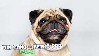 🎶 quotLittle Dog with a Wrinkled Snoutquot  A Fun Song about Pugs 🐾 [upl. by Kirimia]