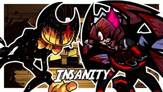 FNF Insanity but its Bendy vs Scissors [upl. by Tai]