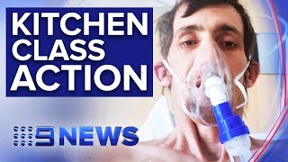 Stonemasons diagnosed with fatal silicosis form major class action  Nine News Australia [upl. by Edgardo417]