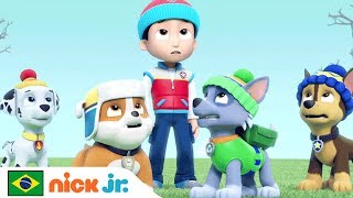 Esperando a neve com a Patrulha Canina ☃️  Nick Jr  Brazil  Português [upl. by Nnahsal]