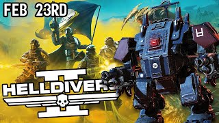 Helldivers 2  With Ravs HCJustin and Malf [upl. by Auhsohey320]