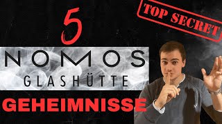 Nomos Glashütte 5 Geheimnisse hinter der Uhrenmarke [upl. by Jermayne285]