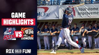 St Cloud Rox vs Mankato MoonDogs 61624 Highlights [upl. by Susie436]