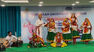 Gurugram University Youth Festival Orchestra Performance of NBGSM College Sohna [upl. by Melany843]