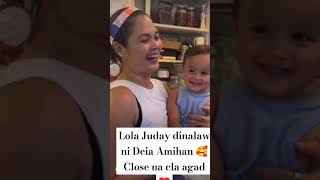 Judy Ann with her apo Izas daughter ♥️shorts2024 trendingshorts judyannsantos izacalzado [upl. by Bascio]