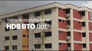 Guide to Applying for an HDB BTO Flat 2024  PropertyGuru [upl. by Anairol]