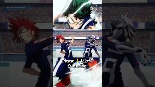 Badass Anime Moments Kirishima vs Tetsutetsu shorts viral viralshorts fyp foryou anime [upl. by Lydnek]