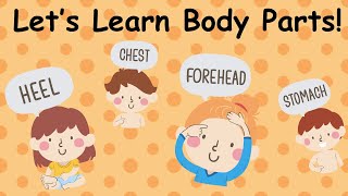 Learn BODY PARTS with Me 💪👀 Point amp Touch l BODY PARTS Song  Nursery Rhymes amp Kids Songs [upl. by Kruse]