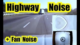 10 HOURS of HIGHWAY DRIVING ENGINE SOUND EFFECT  FAN NOISE  CAR RIDE HIGHWAY NOISE [upl. by Anidene]