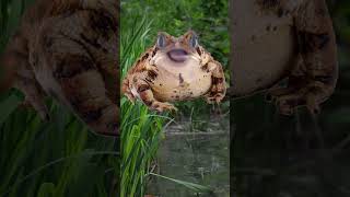 Crazy Frog🤣🤣 Funny Frog  laughing frog  Animal Frog Survival funny🤣🤣 [upl. by Annazus]