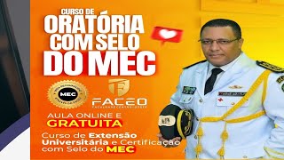 CURSO DE ORATÓRIA COM SELO MEC [upl. by Christyna875]