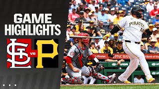 Cardinals vs Pirates Game Highlights 72424  MLB Highlights [upl. by Yevi933]