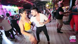 Riccardo de ambrosi amp Ebru Dargan dancing in Rovinj Croatian Summer Salsa Festival 2019 [upl. by Leind]