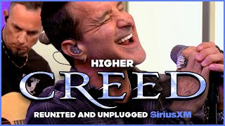 Creed  Higher Reunited and Unplugged SiriusXM Studios [upl. by Hartnett]