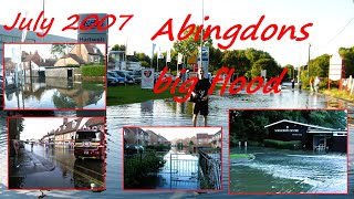 Abingdon Floods July 2007 Photos at the end [upl. by Annodas605]