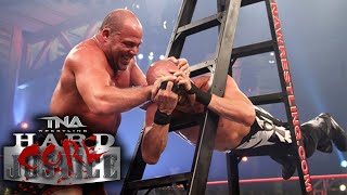 Styles vs Daniels vs Angle vs Joe FULL LADDER MATCH  TNA Hardcore Justice 2012 [upl. by Kassity]