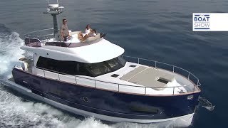 ITA AZIMUT MAGELLANO 43  Prova  The Boat Show [upl. by Caylor]