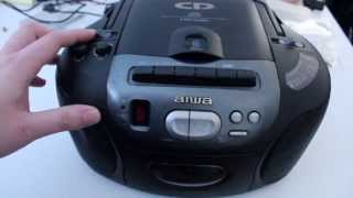 Aiwa CSDEX80 vs Aiwa MegaCD External Overview [upl. by Lockhart]